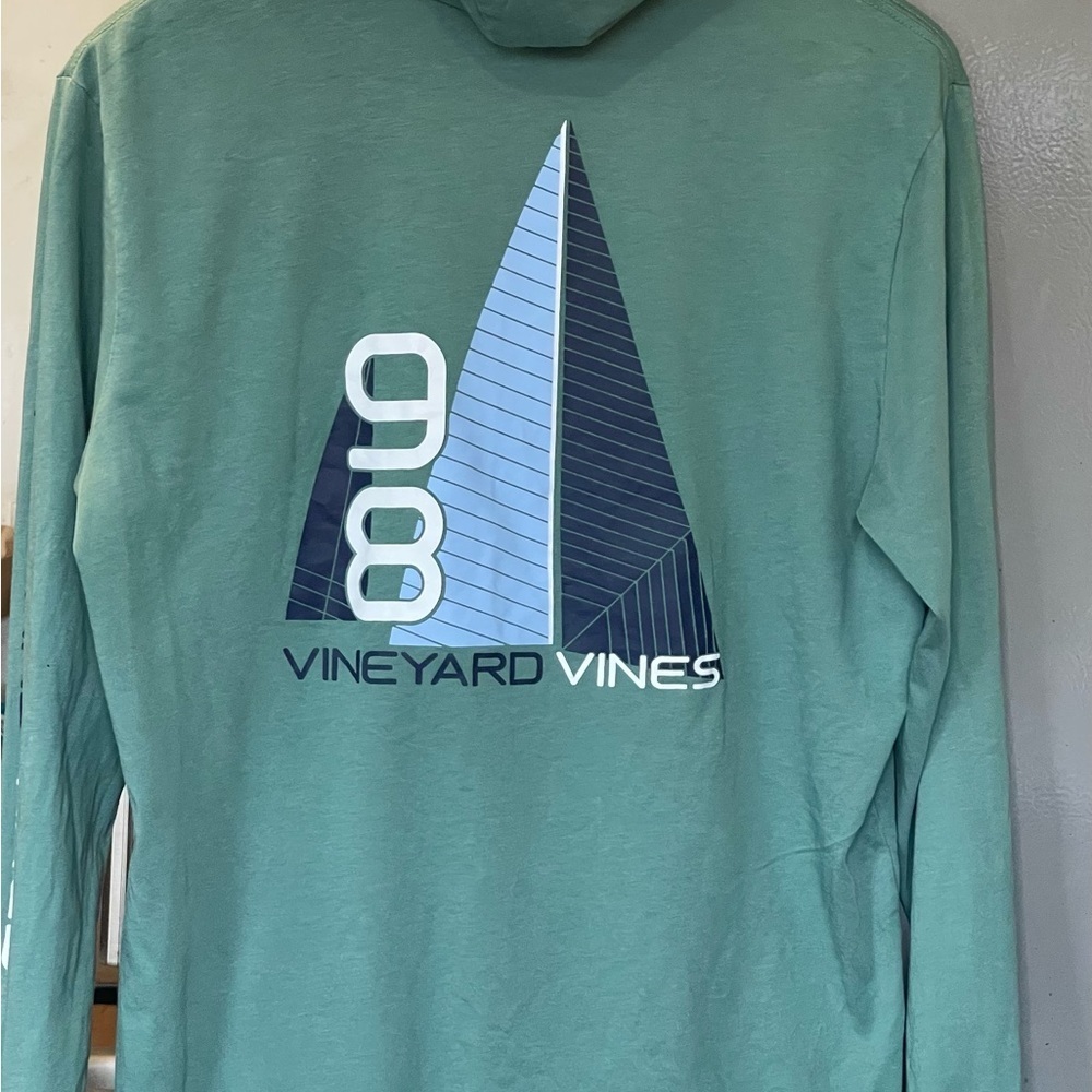 Vineyard vines girls green long sleeve t-shirt